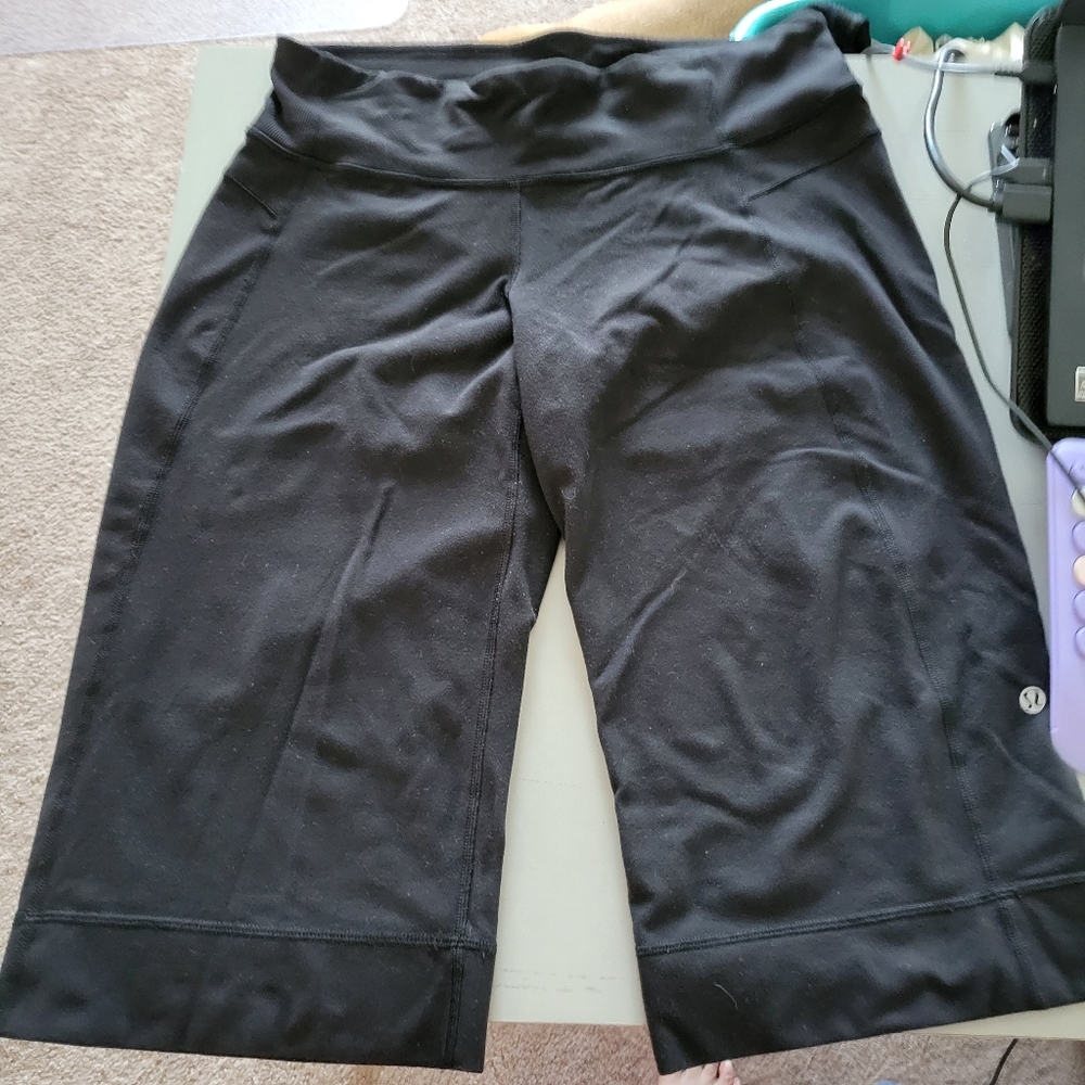 Lululemon Crop Wide Leg Yoga Pants